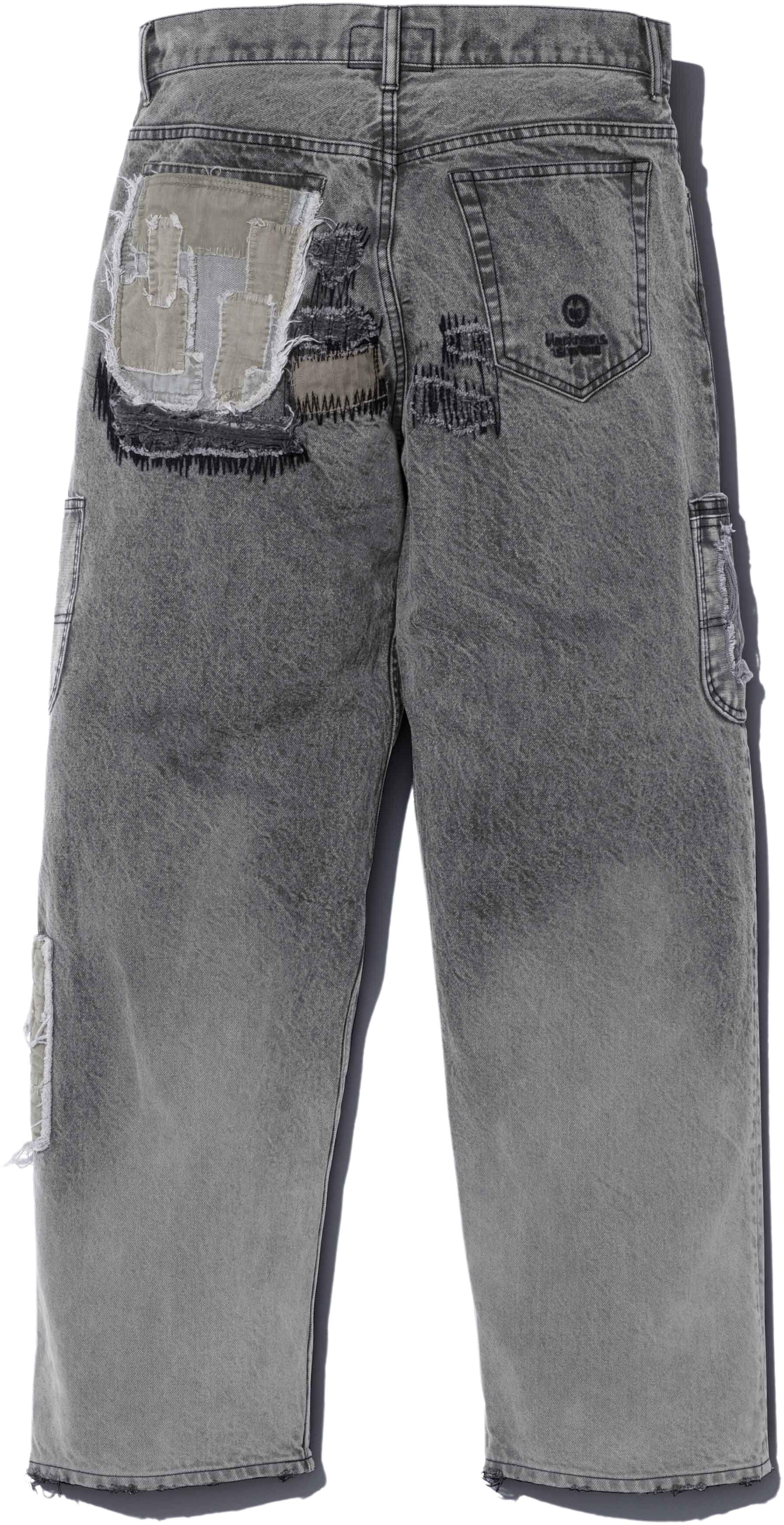 Supreme®/blackmeans Mended Loose Fit Jean view 6